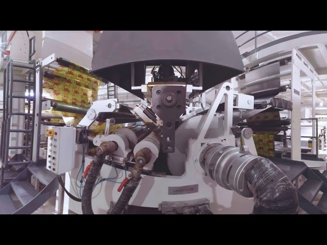 Extrusion Coating Lamination Video