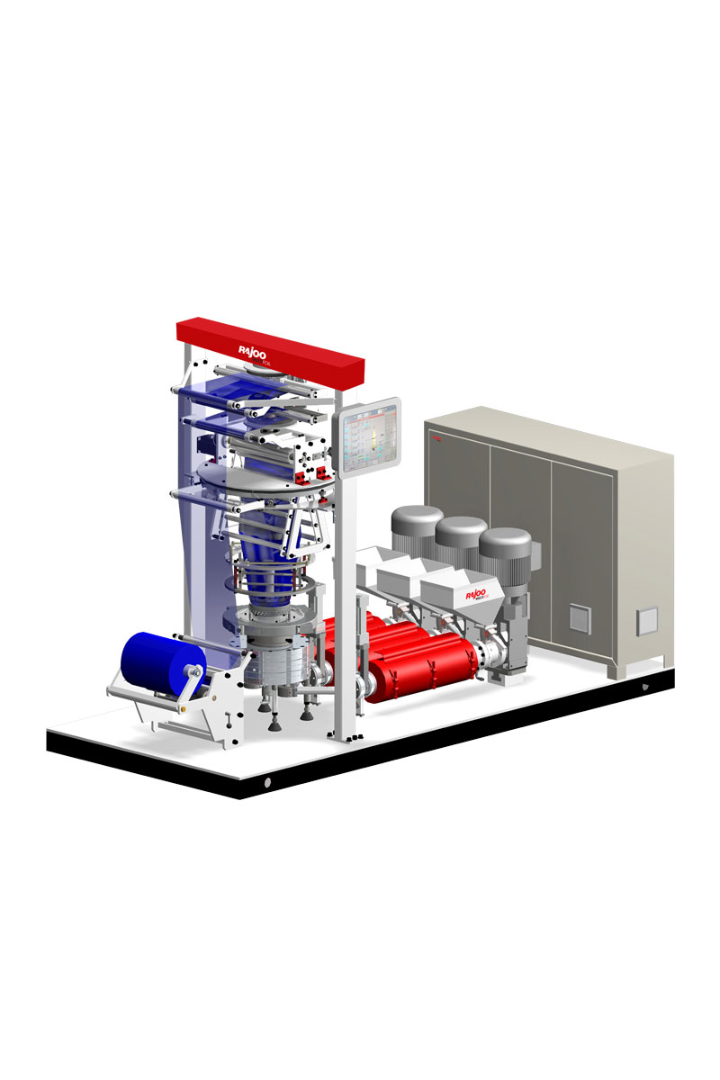 Ligne d'extrusion de plaques - LABEX™ - Rajoo Engineers Ltd. - de film par  gonflage / pour PE / pour PA